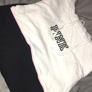VS PINK Color Block Hoodie